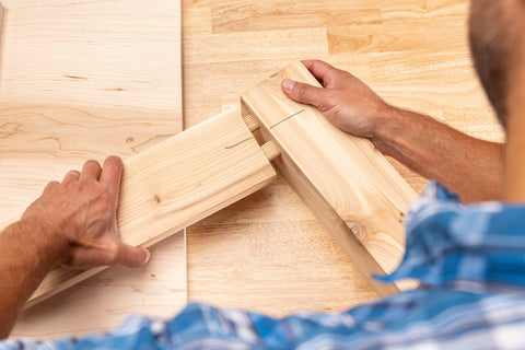Kreg MortiseMate panel and 90-degree joints demonstrate accurate alignment