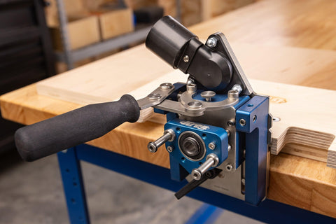 Kreg MortiseMate thick workpiece setup shows versatility