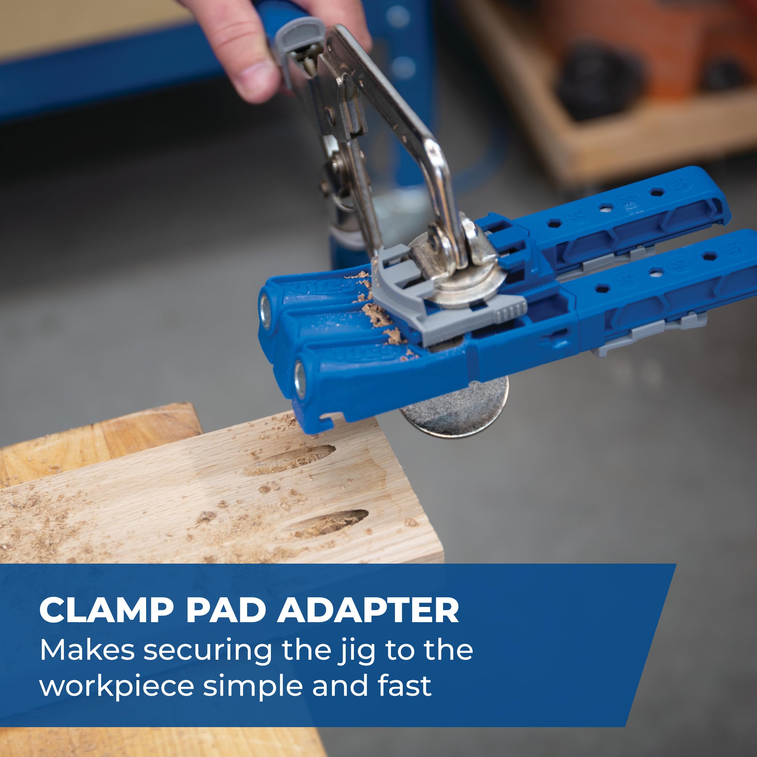 Kreg Pocket-Hole Jig 320 adjustable spacing for precise pocket placement