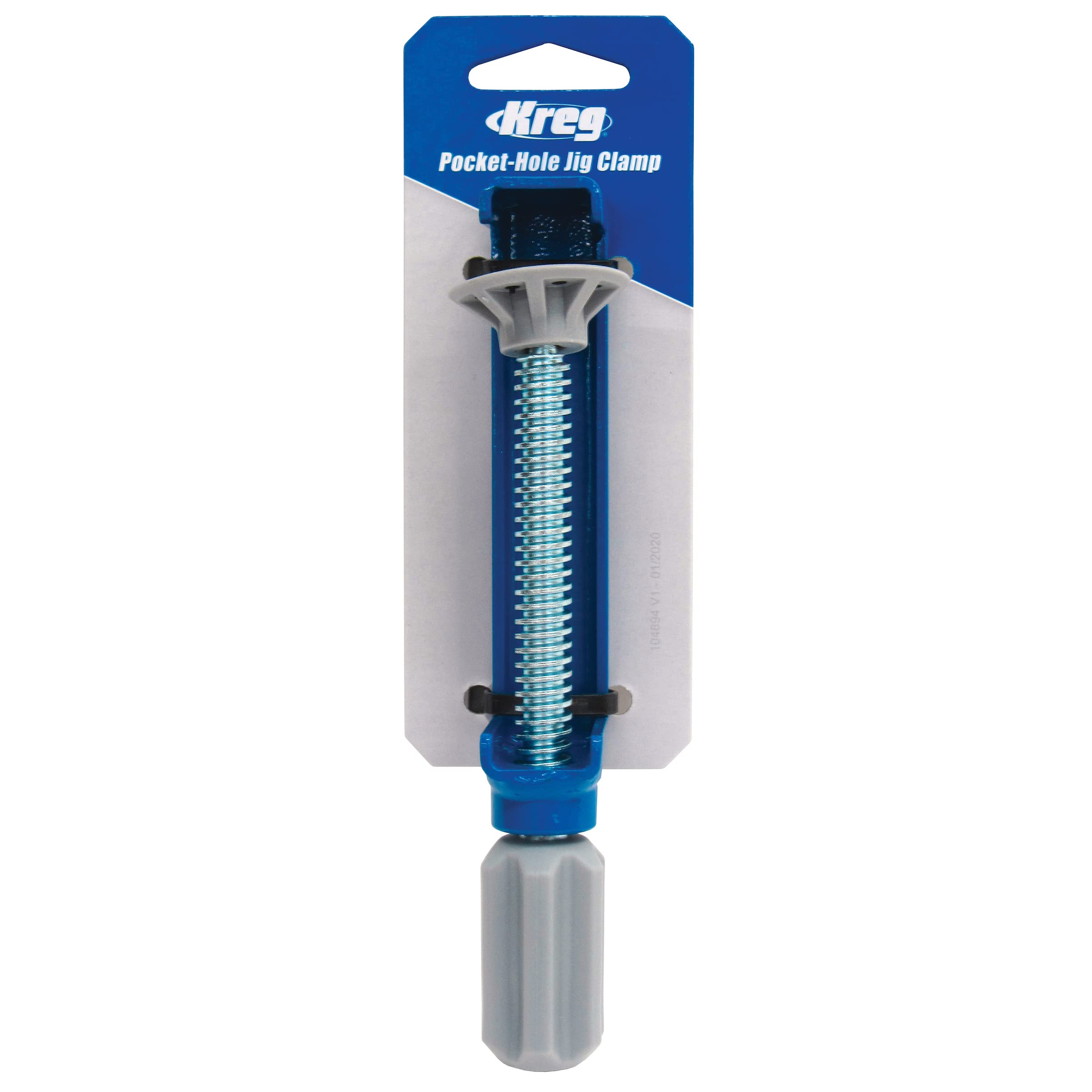 Premium steel Kreg KPHA760 clamp supports pocket-hole setups securely