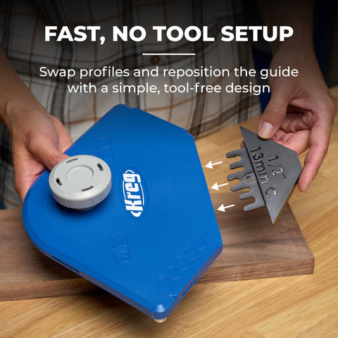 Kreg PRS1000 router-table compatibility allows use with different setups.