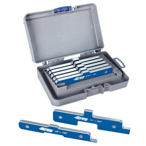 Kreg PRS3400 precision router table setup bars for accurate alignment.