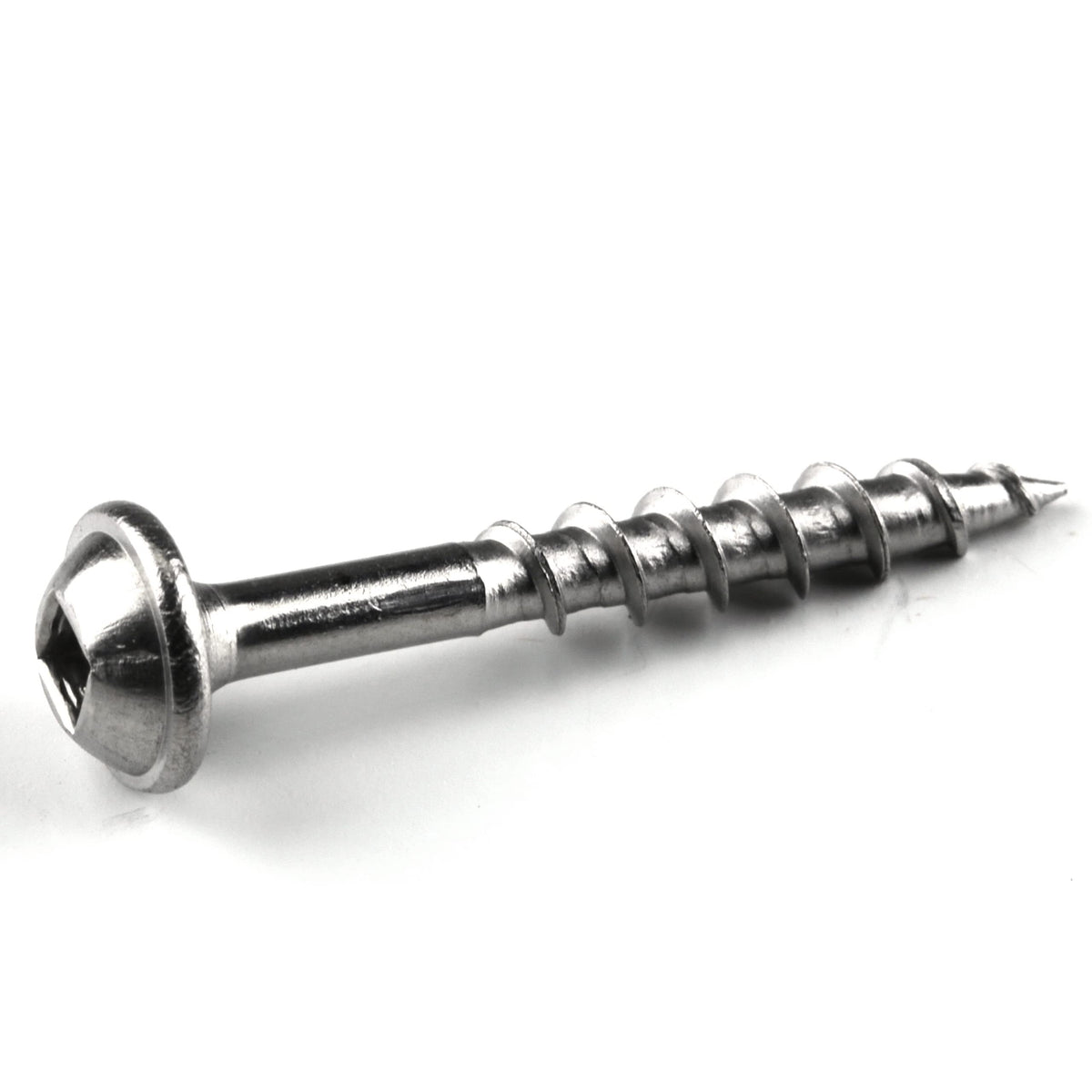Kreg SML-C125-500 zinc pocket-hole screws pack for durable softwood joints.