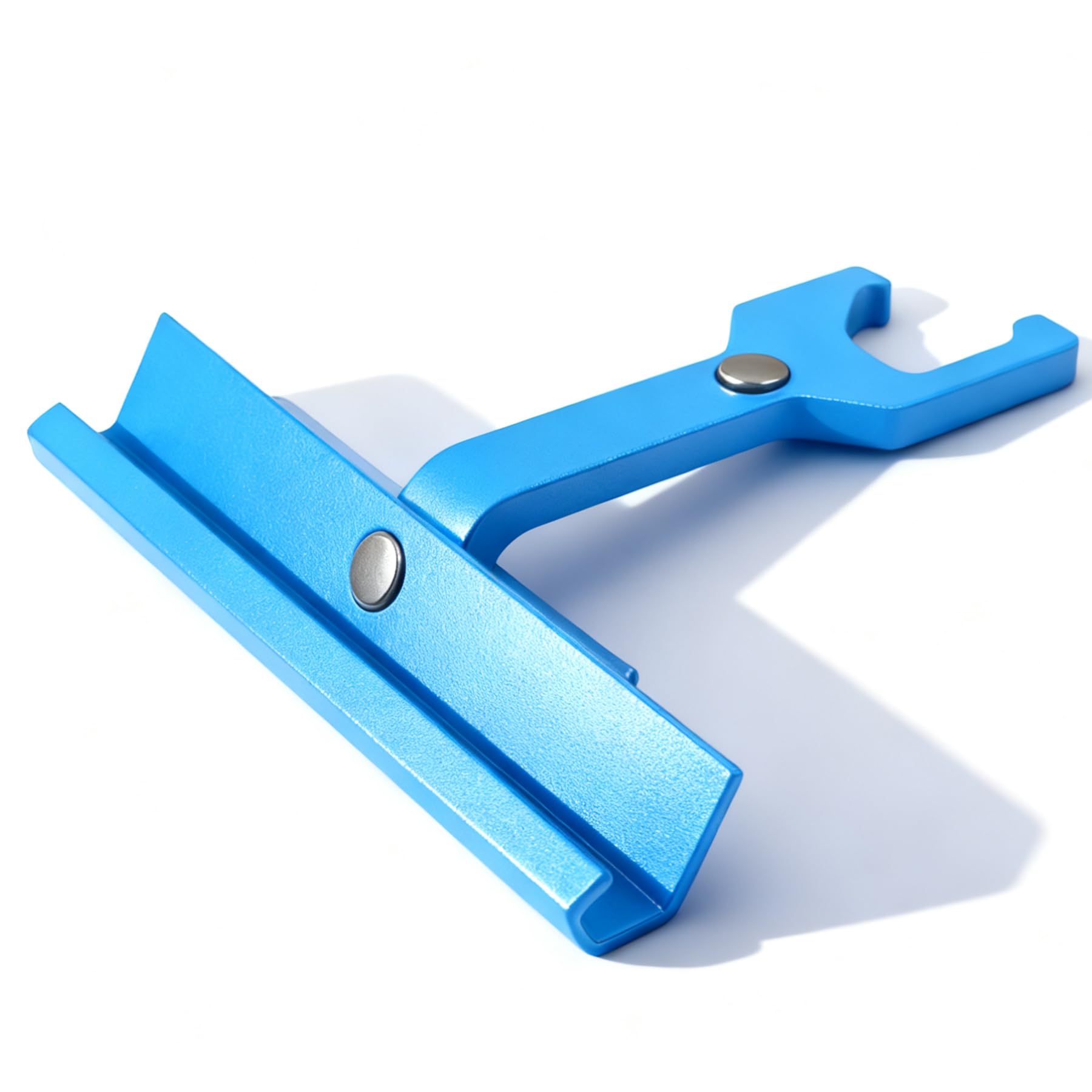 Krenlory extended jaw aids access in tight ducts without dropping clips.