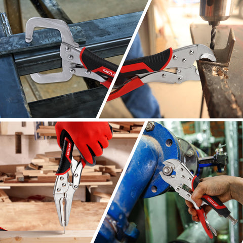 KRETLAW assembled pliers set ready for on-the-go projects