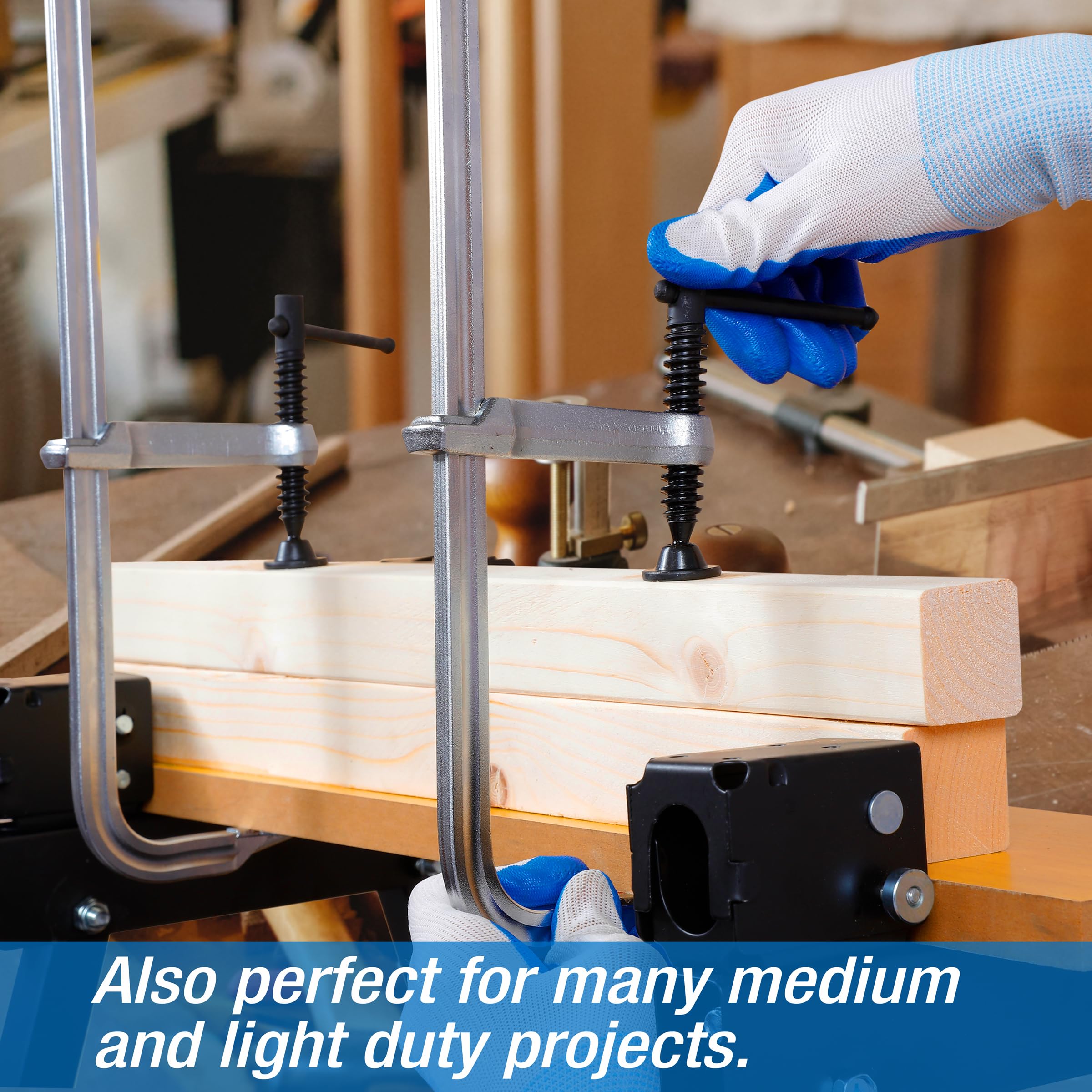 KRETLAW 4-pack enables versatile clamping setups across projects.