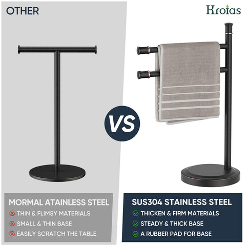 Kroias modern F-shaped design complements various rooms