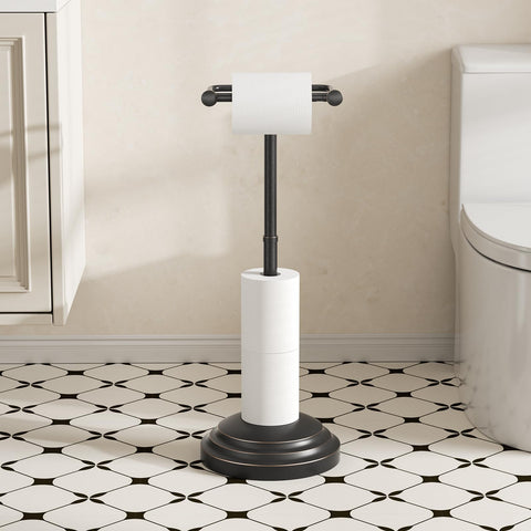 Kroias stainless steel pivoting arm keeps rolls within easy reach