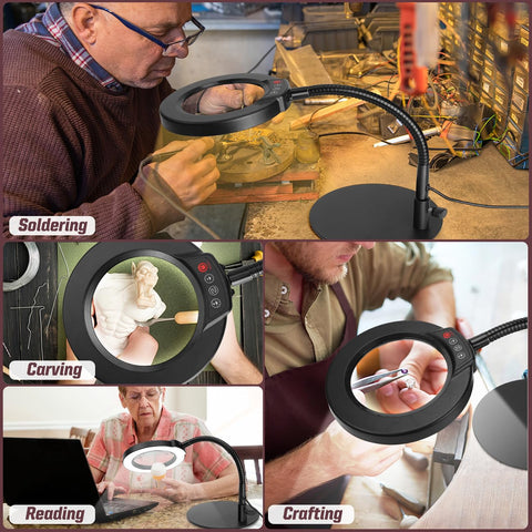 Krstlv 360-degree gooseneck supports flexible positioning for close-up projects