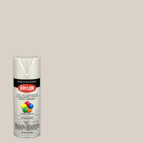 Krylon COLORmaxx any-angle spray tip enables versatile application on metal.