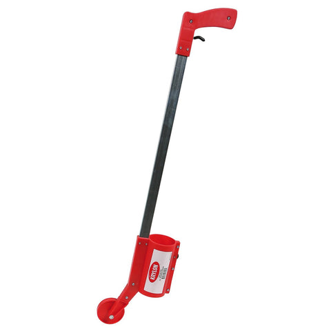 Krylon Industrial Wheeled Marking Wand 34-in; smooth grip enables precise lines.