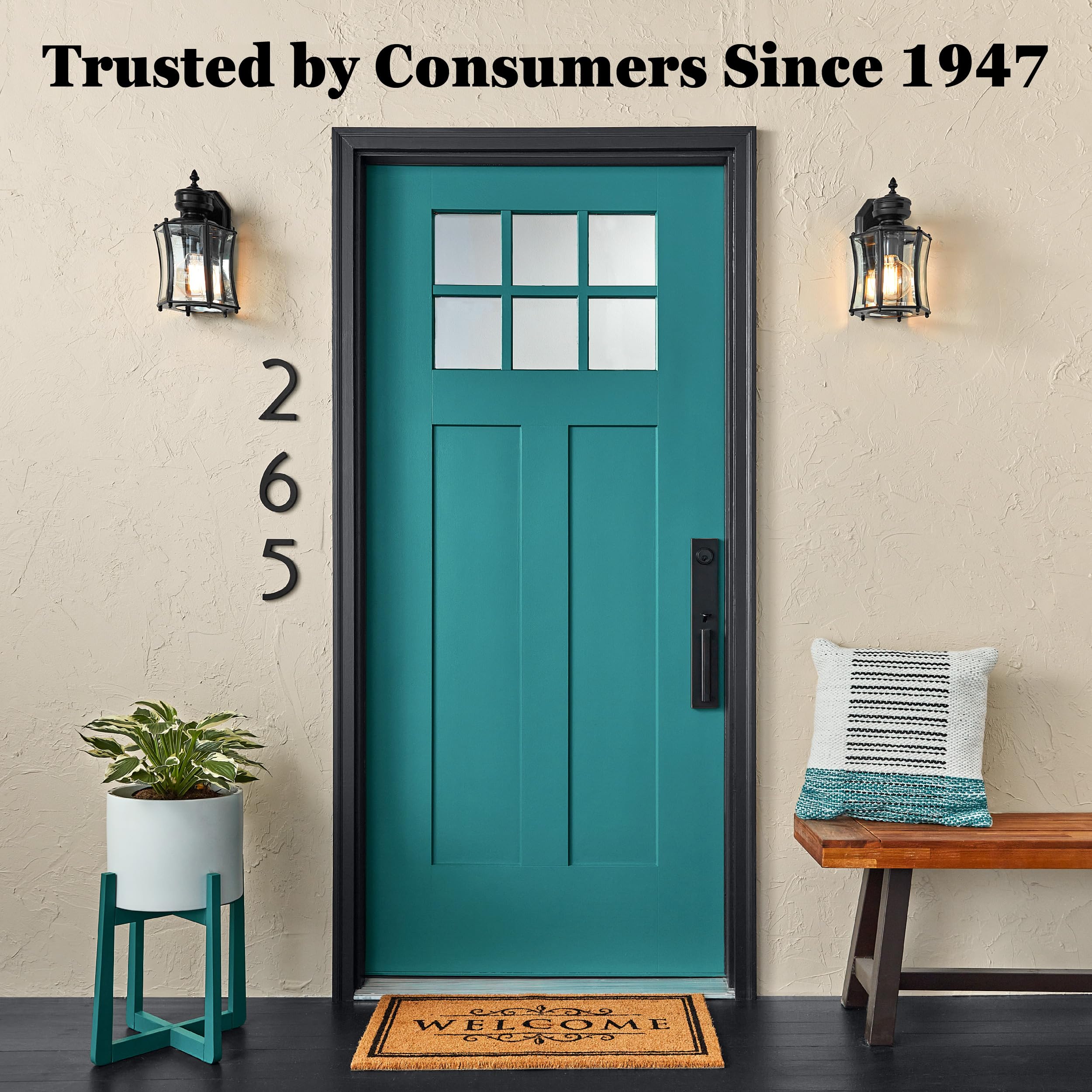 Krylon K18201 close-up shows metallic stone texture detail for premium decor.