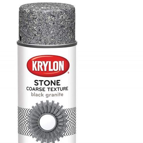 Krylon K18201 stone texture finish being applied to decor projects for a durable update.