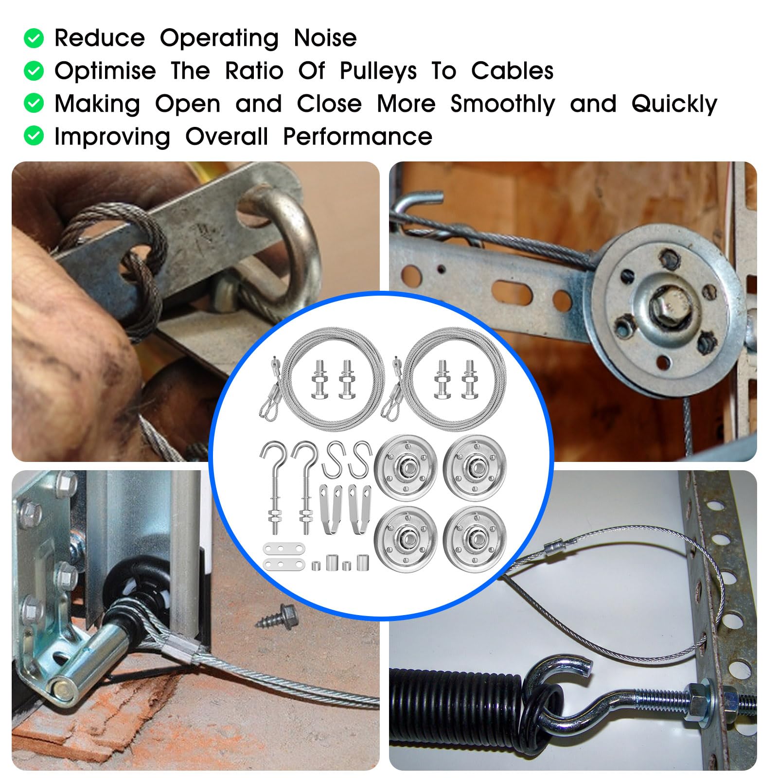 Kscjdg eye cleats and goat eye hooks support reliable cable anchoring