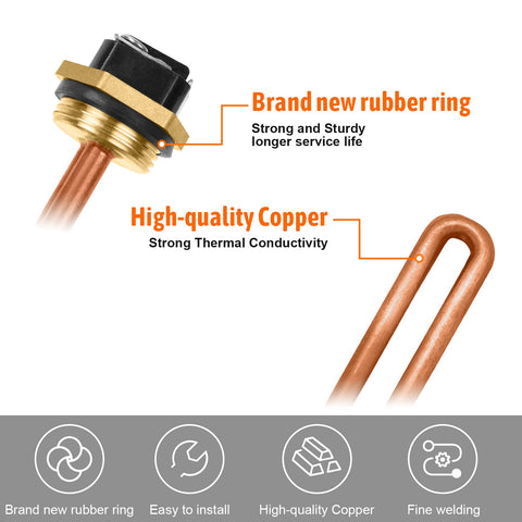 Kscjdg HE 90240 includes a new rubber ring in the box for quick install