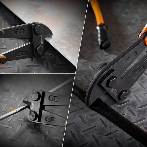 KSEIBI 141590 30-inch cutter ideal for steel wire and rivet work.