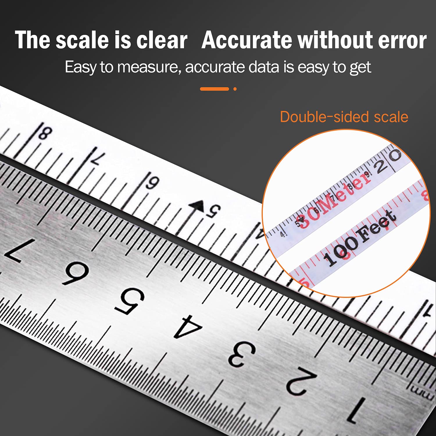 KSEIBI 302925 inch/metric sides for quick layout decisions