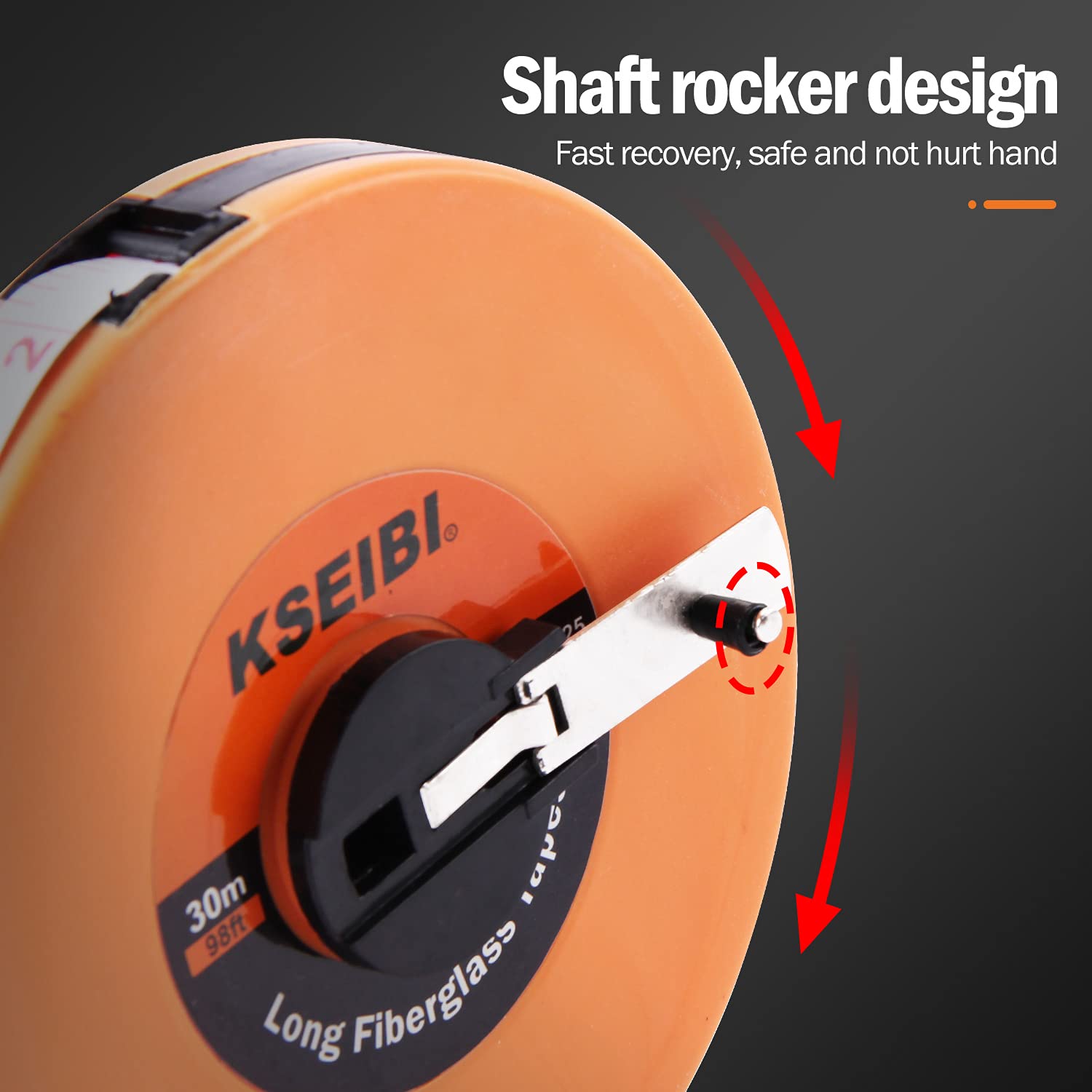 KSEIBI 302940 tape with dual-sided printing for versatile reading.