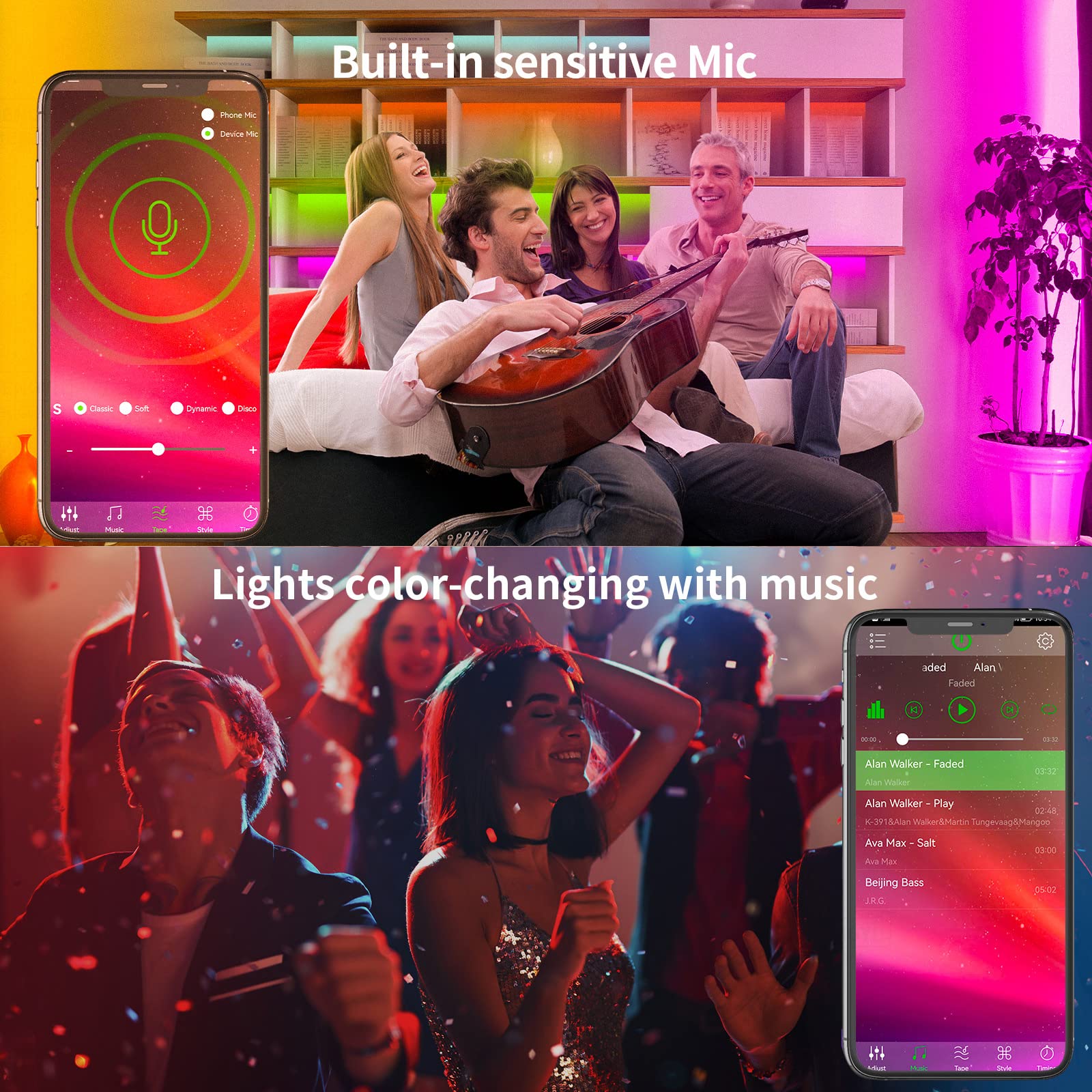 KSIPZE lighting with timing feature for automated daily scenes.