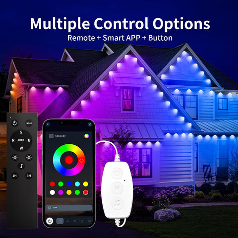 KSIPZE smart LED RGB-IC controller offers vibrant color options.