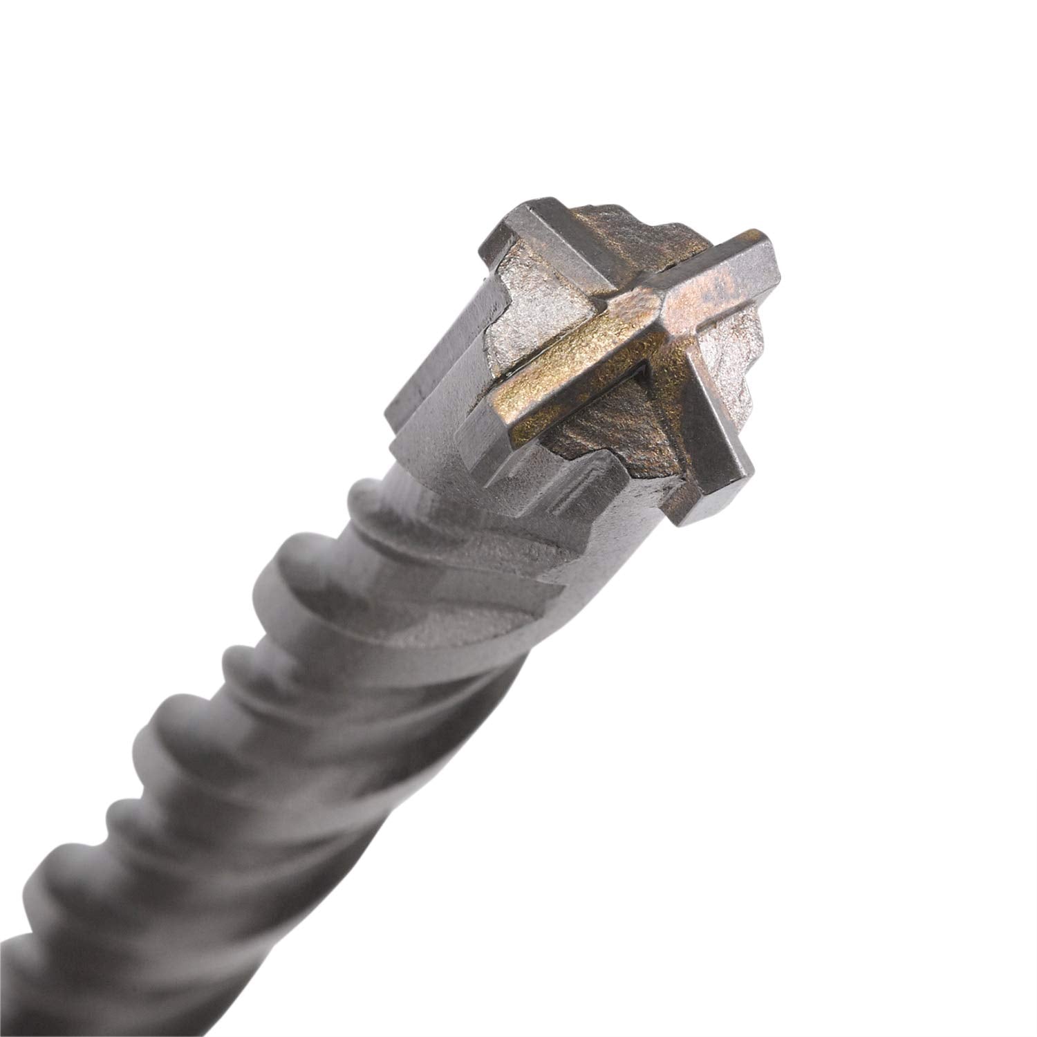 KSP-Tec carbide cross-tip SDS-Plus bit 1/2 for heavy-duty masonry tasks.