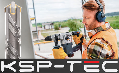 KSP-Tec compact packaging keeps all bits ready in your drill case.