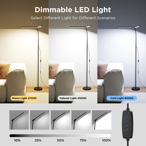 KSTARITE light panels rotate 180 degrees for versatile illumination.