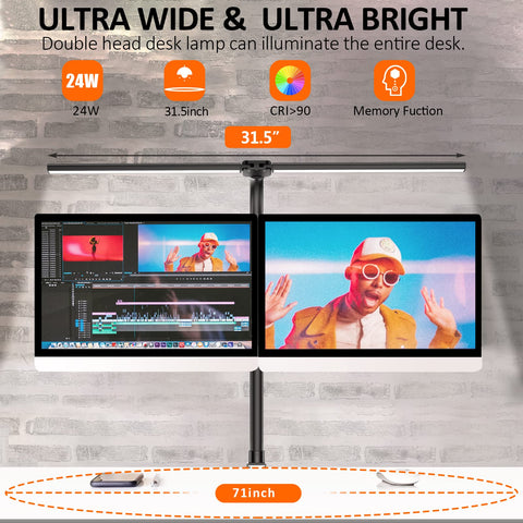 Ksunun lamp supports five color modes for different tasks.
