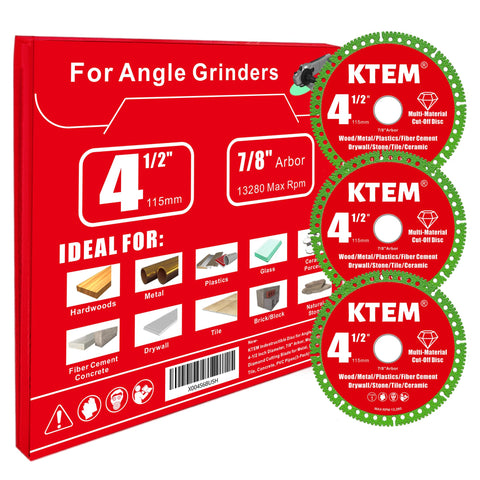 KTEM precision cutting performance enables clean, efficient cuts across tough materials