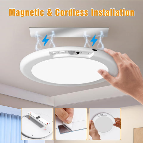 Ktpugorn 3-temperature dimmable light for warm to cool ambiance.