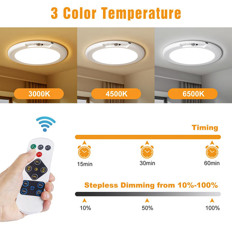 Ktpugorn timer and motion sensor modes adapt lighting to space.