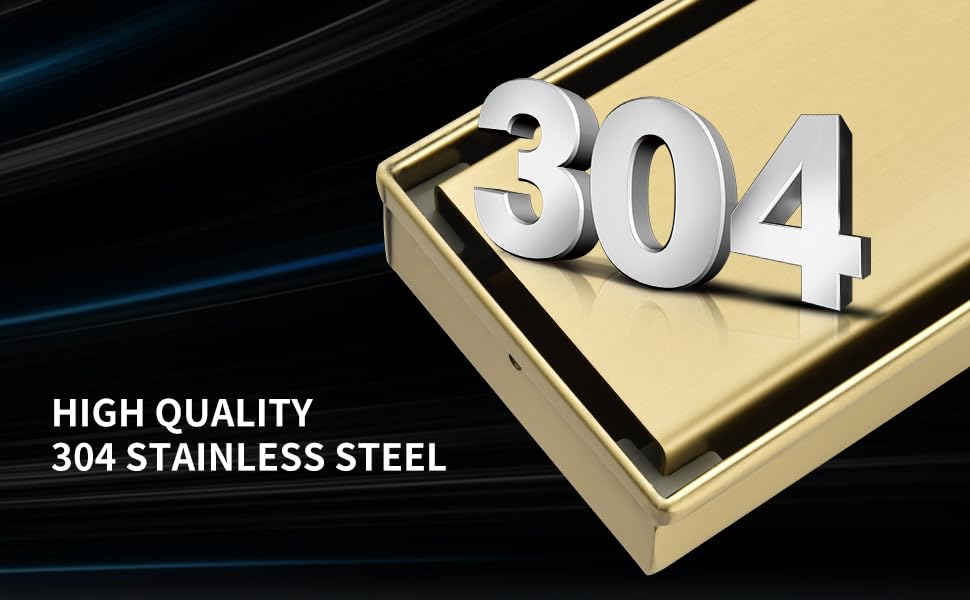 Kuaisailsk 304 stainless steel construction resists rust and wear.
