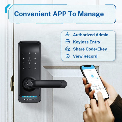 KUCACCI keypad passcode for guest entry without keys