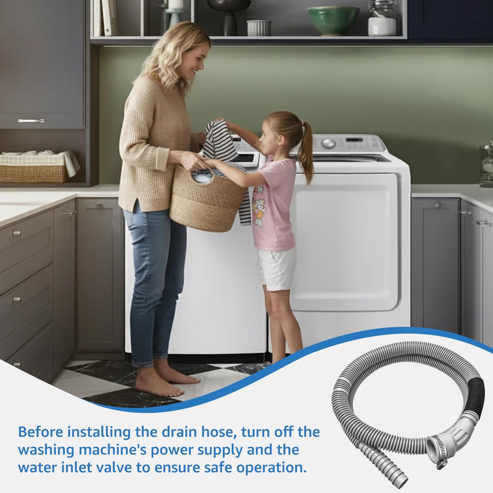 Kukushoo DC97-18682D replacement for Samsung front-load washers.