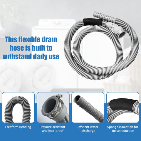 Kukushoo kink-resistant corrugated design resists tangles and blockages.