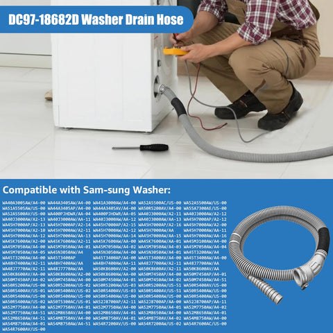 Kukushoo reinforced wear-resistant hose handles daily laundry tasks.
