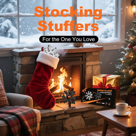 Gift-ready packaging for KULOLO Snowflake multitool set