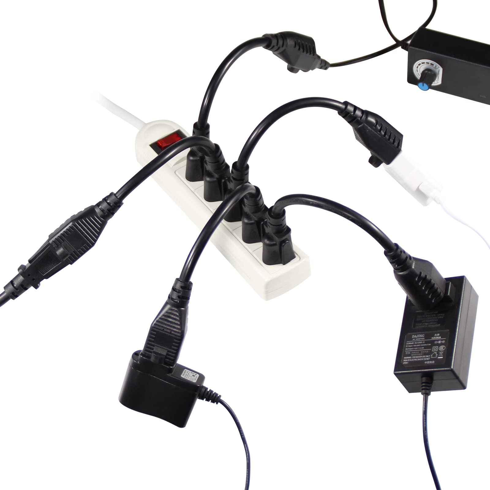 KUNCAN 14AWG heavy duty extension cord with 3-prong for computers.