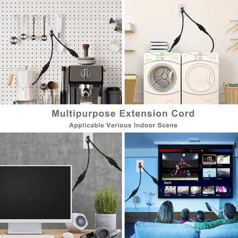 KUNCAN indoor outdoor use extension cord versatile for tools and outdoor devices.