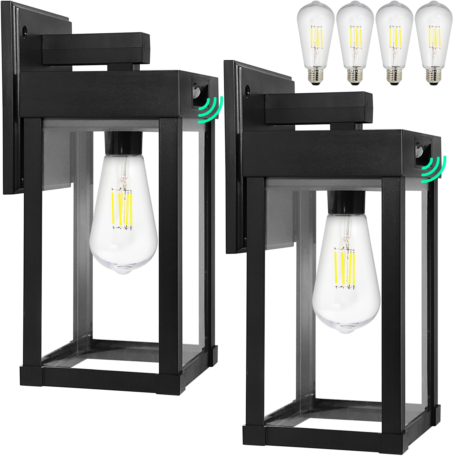 Kuniwa clear-panel design keeps bulbs accessible for easy replacement.