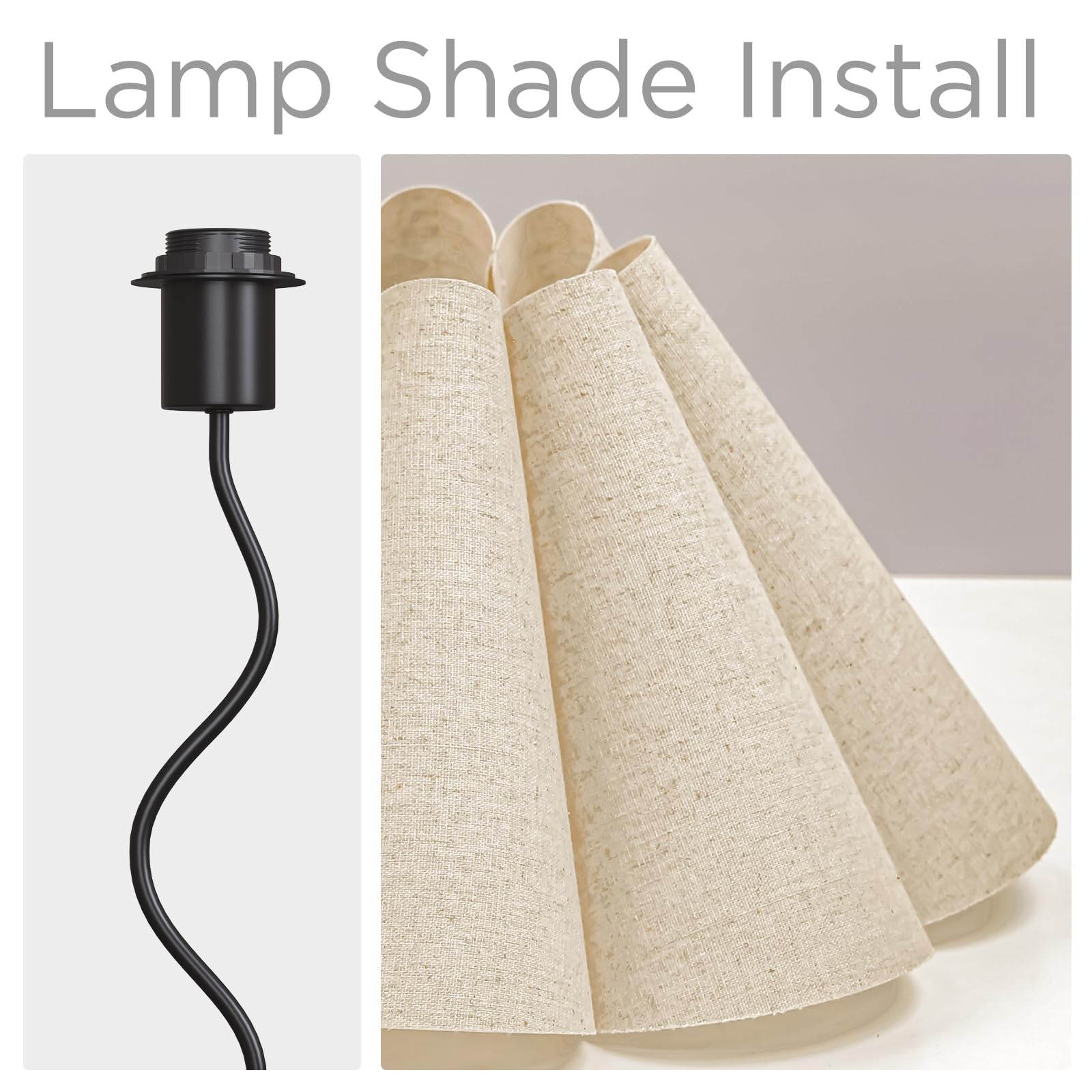 KUNJOULAM desk lamp with warm light for cozy study.