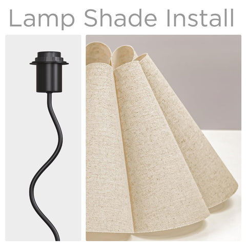 KUNJOULAM desk lamp with warm light for cozy study.