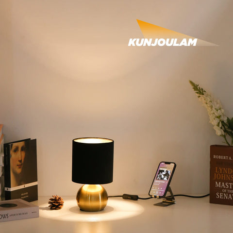 KUNJOULAM easy-to-use lamp compatible with 110-125V supply.