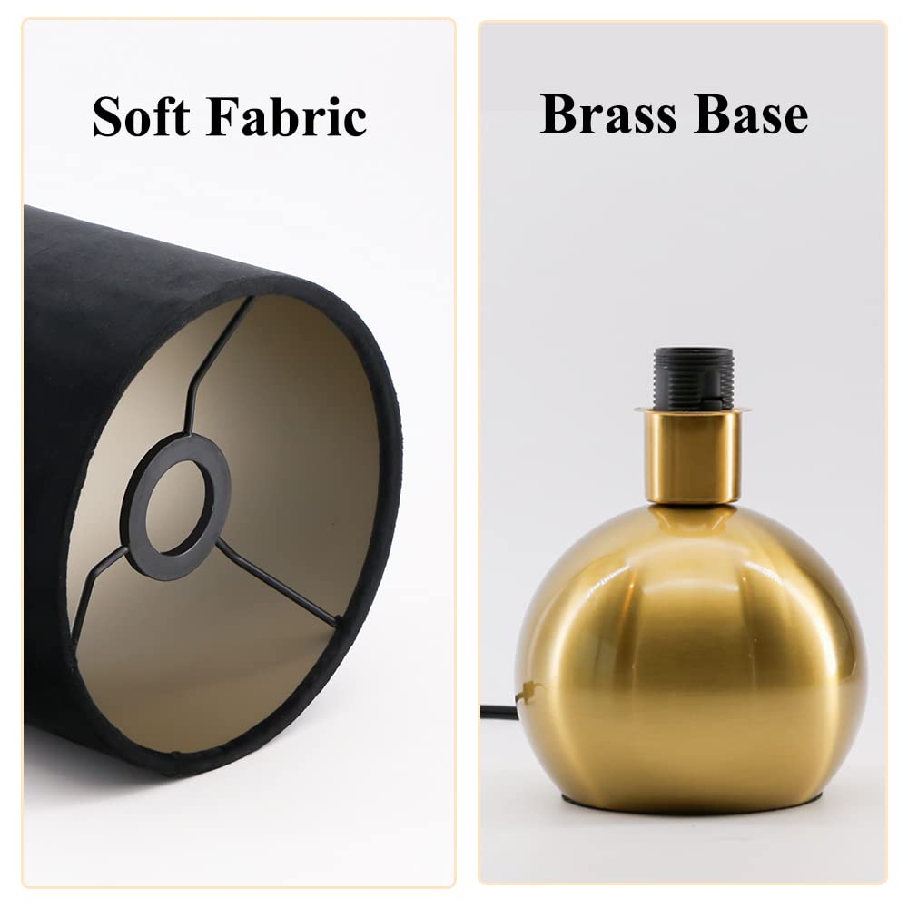 KUNJOULAM decorative lamp packaging and assembly guidance.