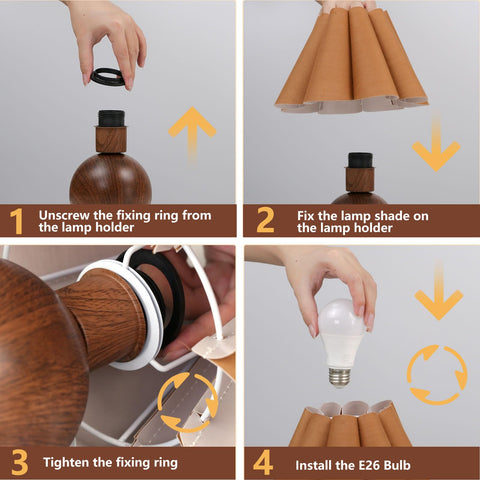 KUNJOULAM stable ball base enhances safety and steadiness on desks or nightstands.