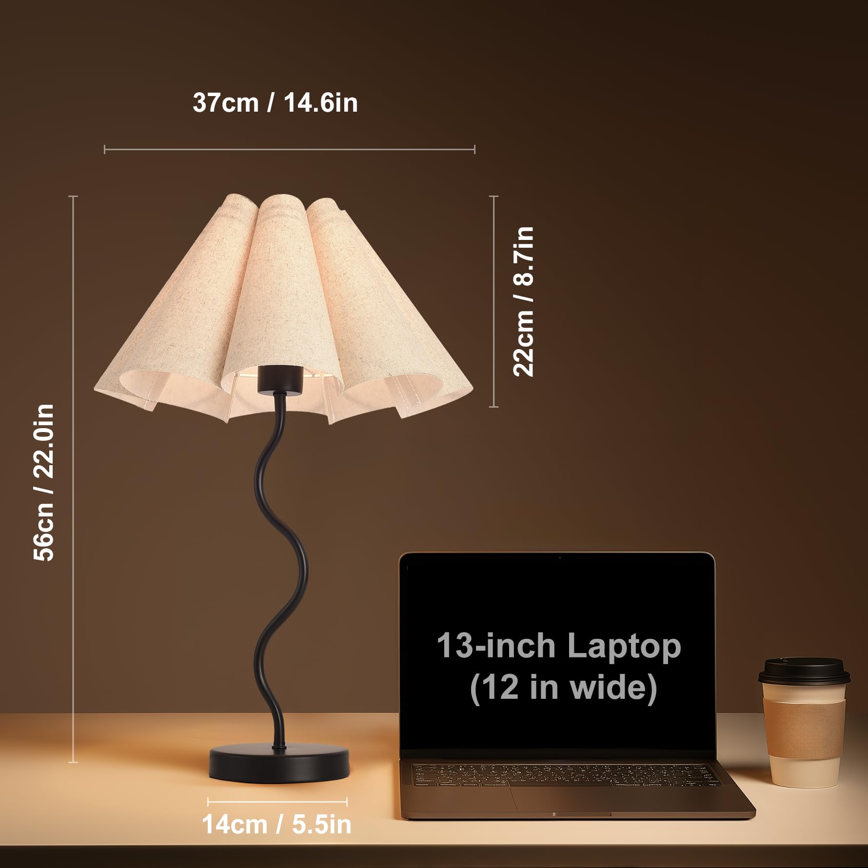 KUNJOULAM umbrella fabric shade detail offers soft, even illumination.