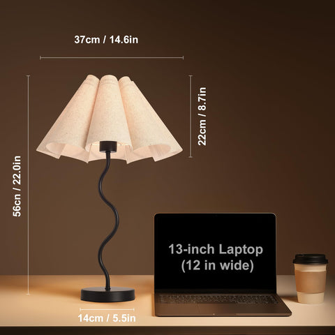 KUNJOULAM umbrella fabric shade detail offers soft, even illumination.
