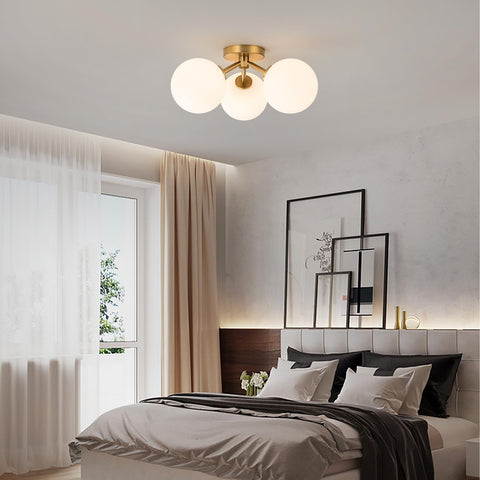 Kunlinzhu living room hallway globe light creates a welcoming atmosphere for gatherings.