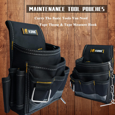 Reinforced stitching and durable build for tough job site use.