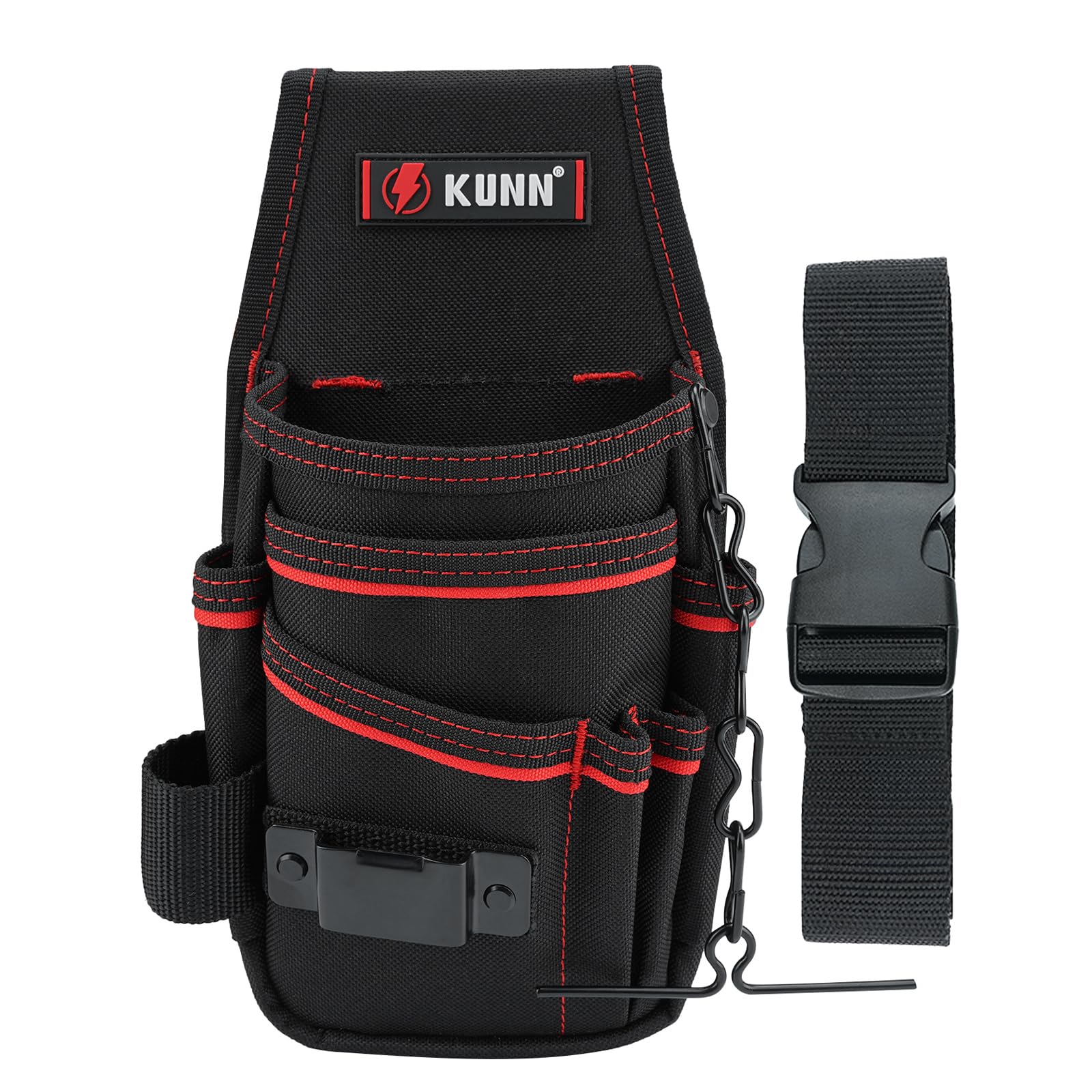 KUNN tape measure holder and tool loop for quick access